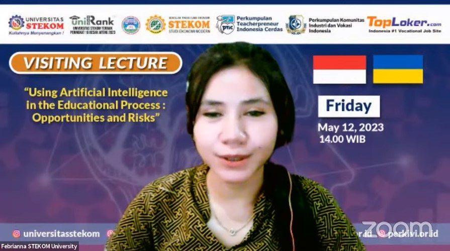 VISITING LECTURE DAY 1 Using Artificial Intelligence in the Educational Process : Opportunities and Risks