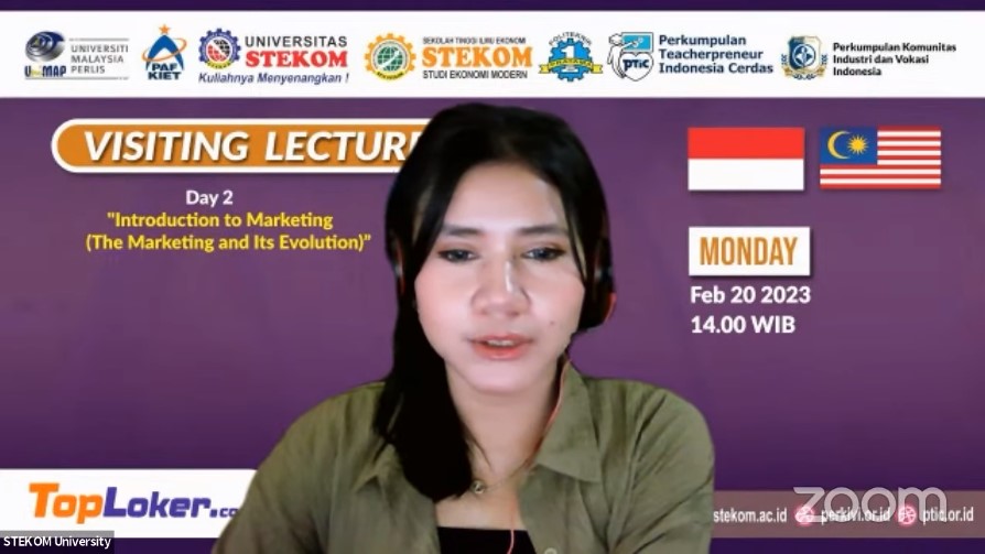 VISITING LECTURE DAY 2 Introduction to Marketing (The Marketing and Its Evolution)