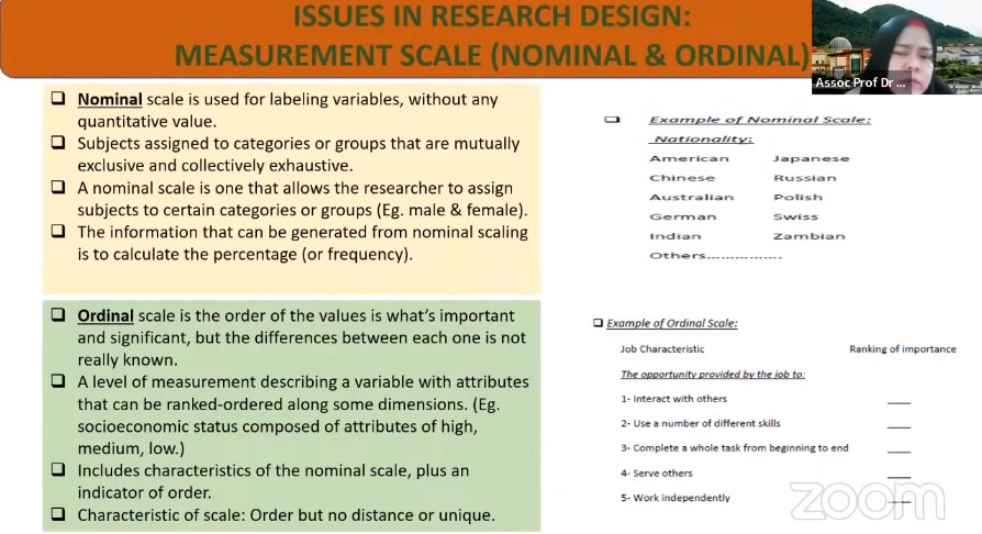 VISITING LECTURE DAY 4 Research Methodology (A Quantitative Research)