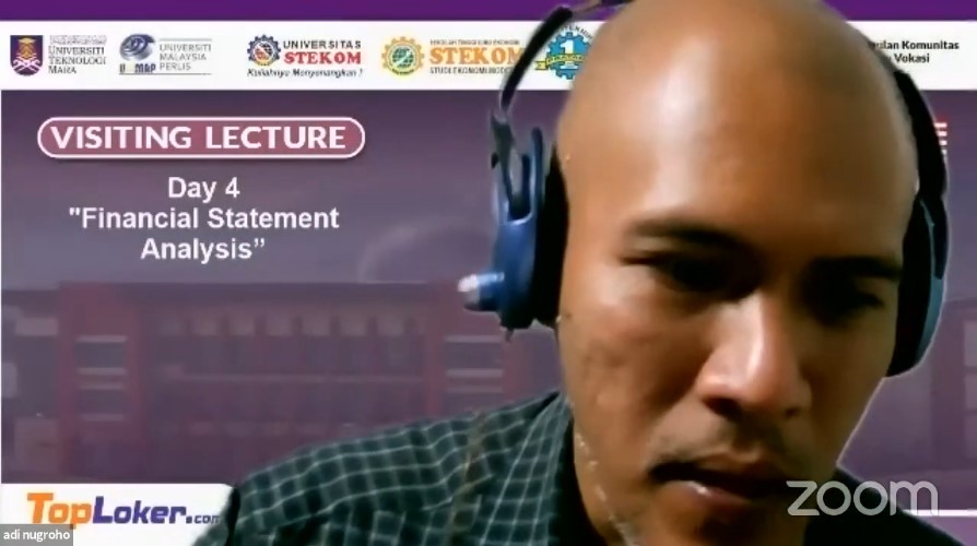 VISITING LECTURE  Financial Statement Analysis