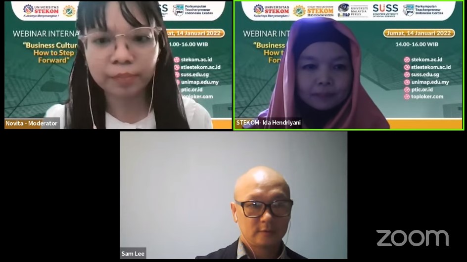 WEBINAR INTERNASIONAL Business Culture : How to Step Forward
