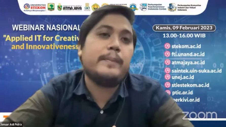 WEBINAR NASIONAL Applied IT for Creativity and Innovativeness