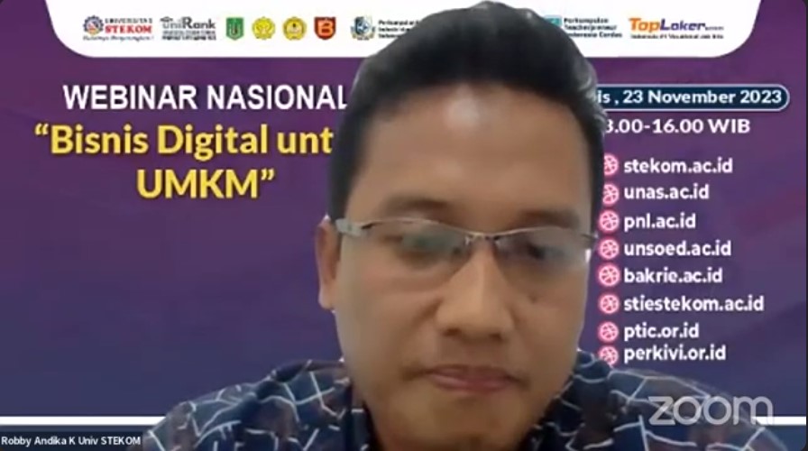 WEBINAR NASIONAL Bisnis Digital untuk UMKM