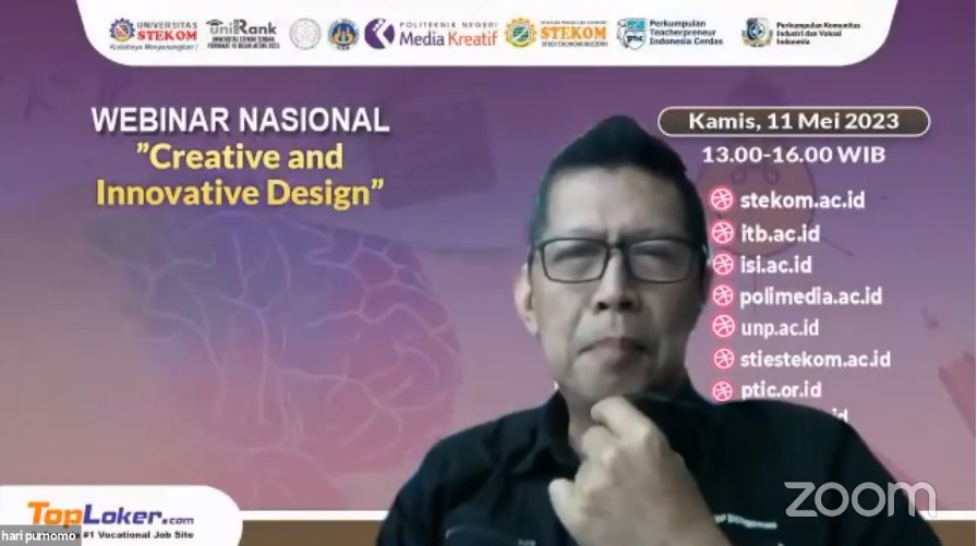 WEBINAR NASIONAL Creative and Innovative Design