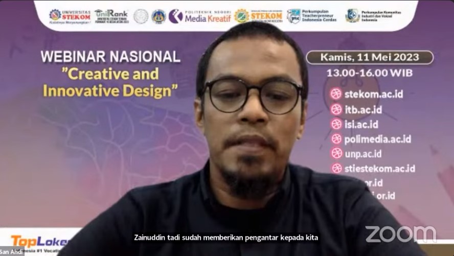 WEBINAR NASIONAL Desain Komunikasi Visual 2024 , Prospek dan Tantangan