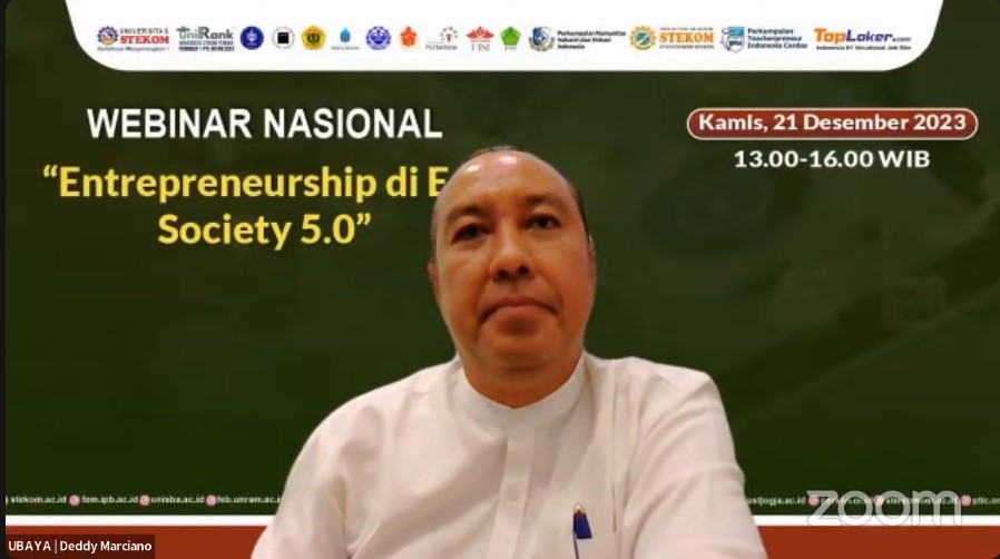 WEBINAR NASIONAL Entrepreneurship di Era Society 5.0