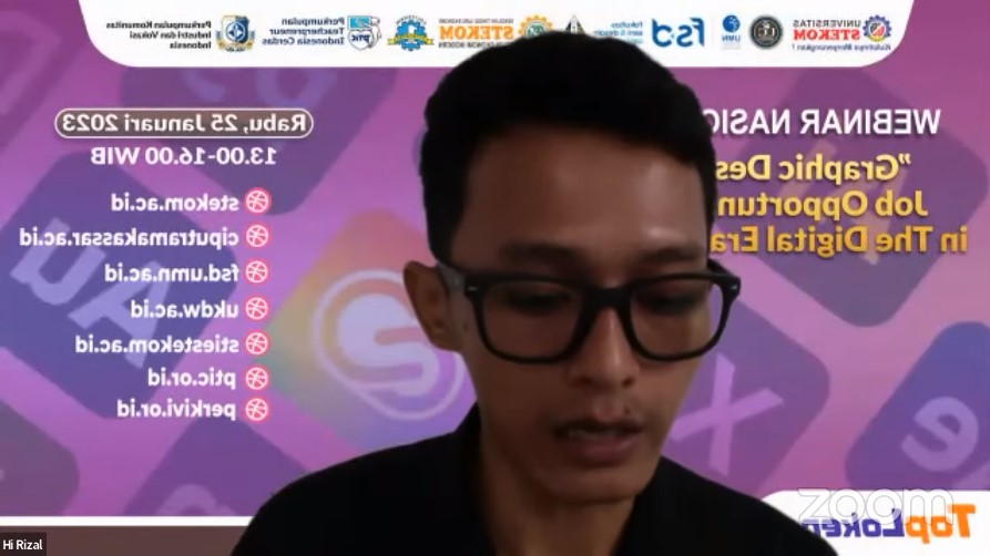 WEBINAR NASIONAL Graphic Design Job Opportunities in The Digital Era 2023
