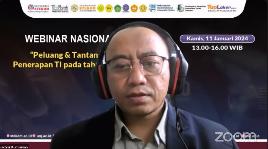 WEBINAR NASIONAL Peluang dan Tantangan Penerapan TI pada tahun 2024