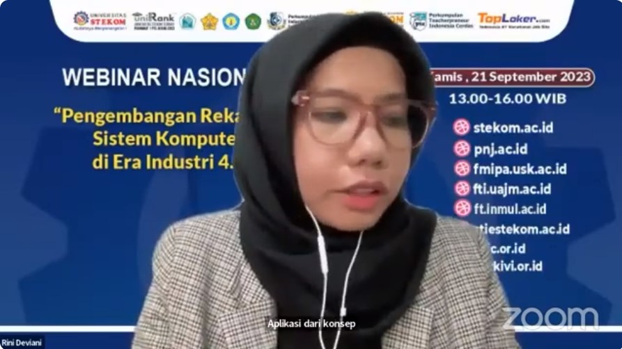 WEBINAR NASIONAL Pengembangan Rekayasa Sistem Komputer di Era Industri 4.0