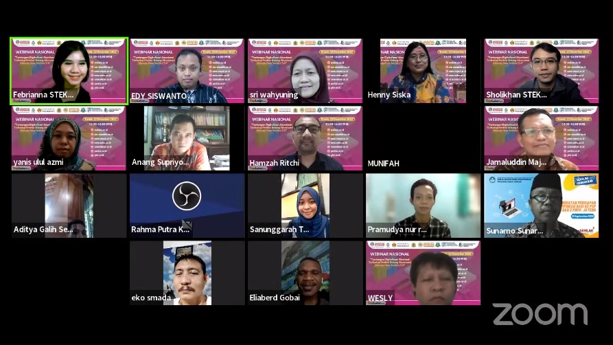 WEBINAR NASIONAL Tantangan Digitalisasi Akuntansi Terhadap Profesi Bidang Akuntansi Menuju New Society 5.0