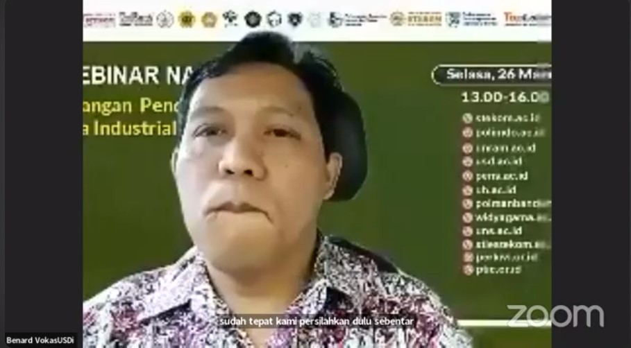 WEBINAR NASIONAL Tantangan Pendidikan Vokasi di Era Industrial Revolusi 4.0