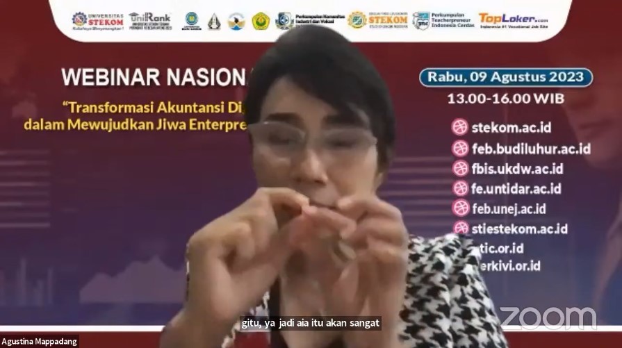 WEBINAR NASIONAL Transformasi Akuntansi Digital dalam Mewujudkan Jiwa Enterpreneurship