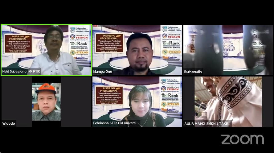 INSPIRING PROFESSIONAL Pengembangan Pendidikan Bagi Transformasi Sosial Ekonomi Berbasis Lingkungan dan Kearifan Lokal