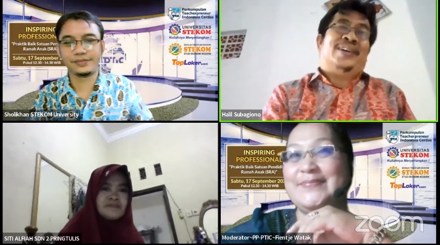 INSPIRING PROFESSIONAL Praktik Baik Satuan Pendidikan Rumah Anak (SRA)