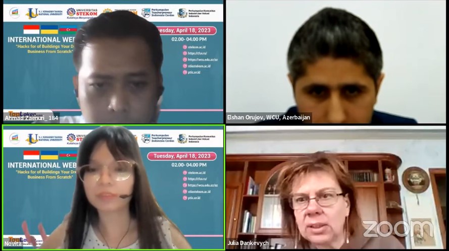 INTERNATIONAL WEBINAR Hacks for Building Your Dream Business From Scratch