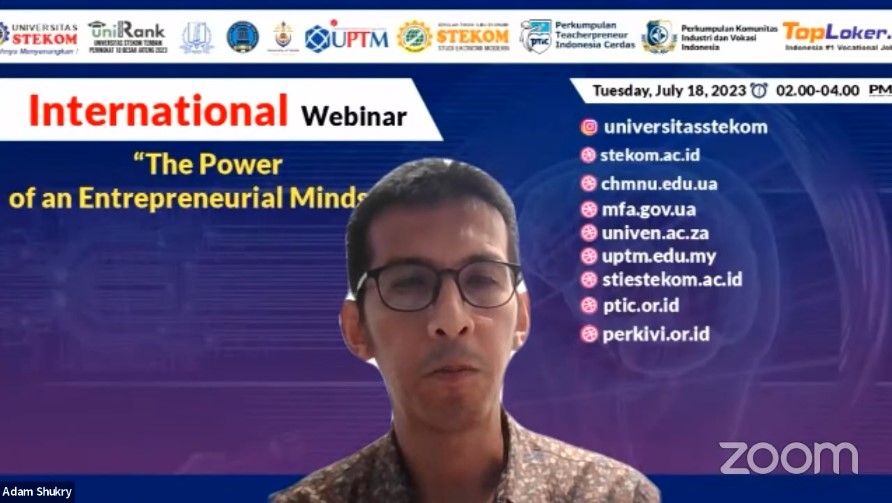 INTERNATIONAL WEBINAR The Power of an Entrepreneurial Mindset