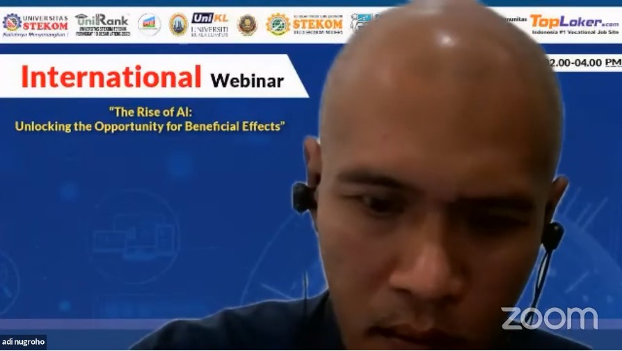 INTERNATIONAL WEBINAR The Rise of AI: Unlocking the Opportunity for Beneficial Effects