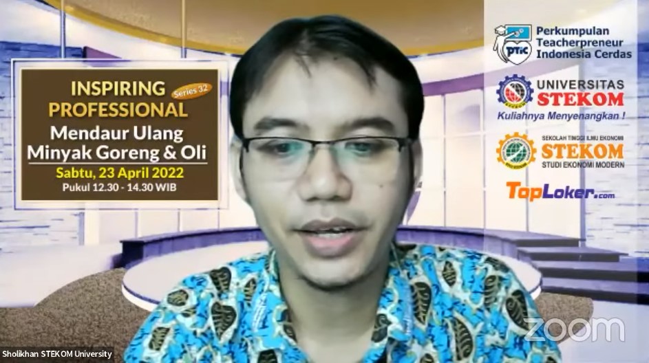 Mendaur Ulang Minyak Goreng dan Oli