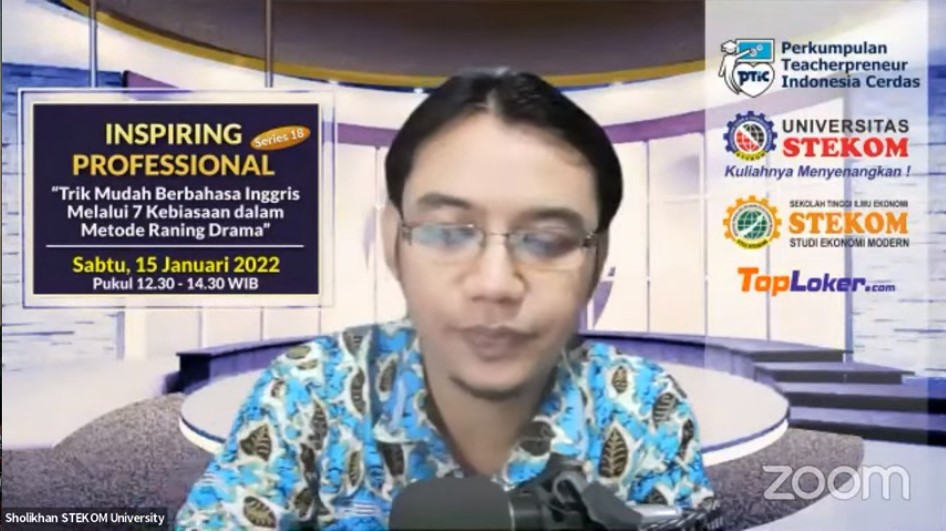 Trik Mudah Berbahasa Inggris Melalui 7 Kebiasaan dalam Metode Raning Drama