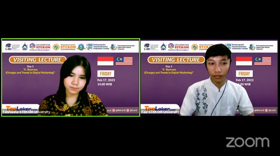 VISITING LECTURE DAY 1 E-Business (Changes and Trends in Digital Marketing