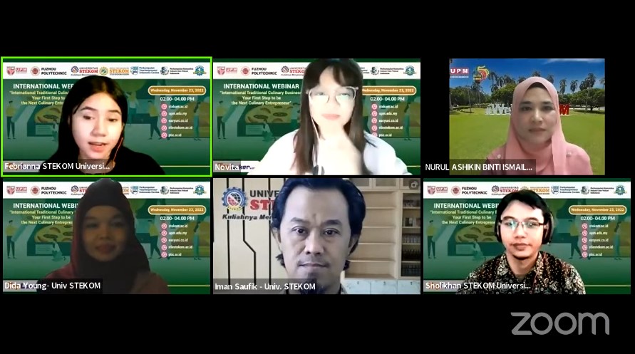 WEBINAR INTERNASIONAL International Traditional Culinary Business: Your First Step to be the Next Culinary Entrepreneur