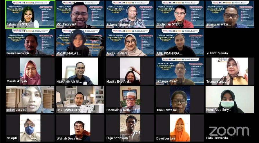 WEBINAR NASIONAL ''Akuntan di Era Digital: Tantangan dan Harapan''