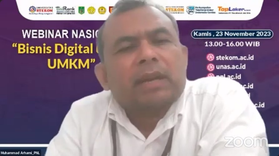 WEBINAR NASIONAL Bisnis Digital untuk UMKM