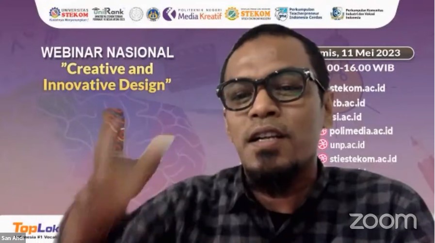 WEBINAR NASIONAL Creative and Innovative Design