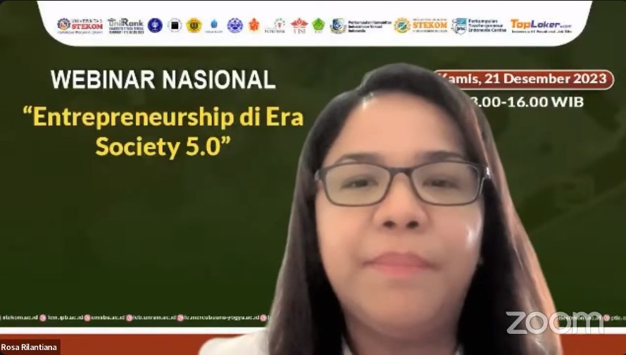 WEBINAR NASIONAL Entrepreneurship di Era Society 5.0