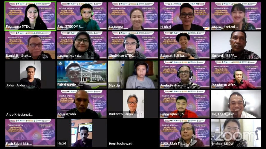 WEBINAR NASIONAL Graphic Design Job Opportunities in The Digital Era 2023