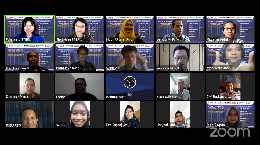 WEBINAR NASIONAL Inovasi Sistem Informasi sebagai Sarana dalam Meningkatkan Daya Saing di Bidang Bisnis dan Industri