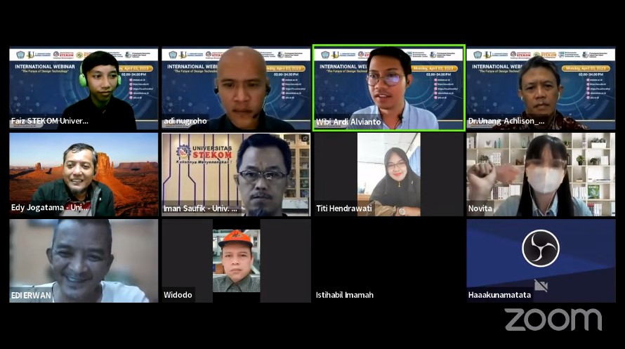INTERNATIONAL WEBINAR The Future of Design Technology