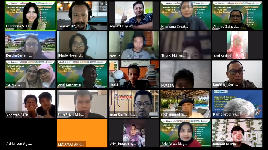 WEBINAR NASIONAL Applied Graphic Design 