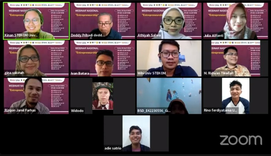 WEBINAR NASIONAL Entrepreneurship