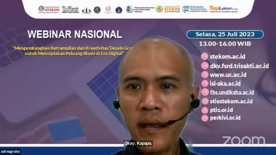 WEBINAR NASIONAL Fotografi di Era Digital Untuk Desain dan Bisnis