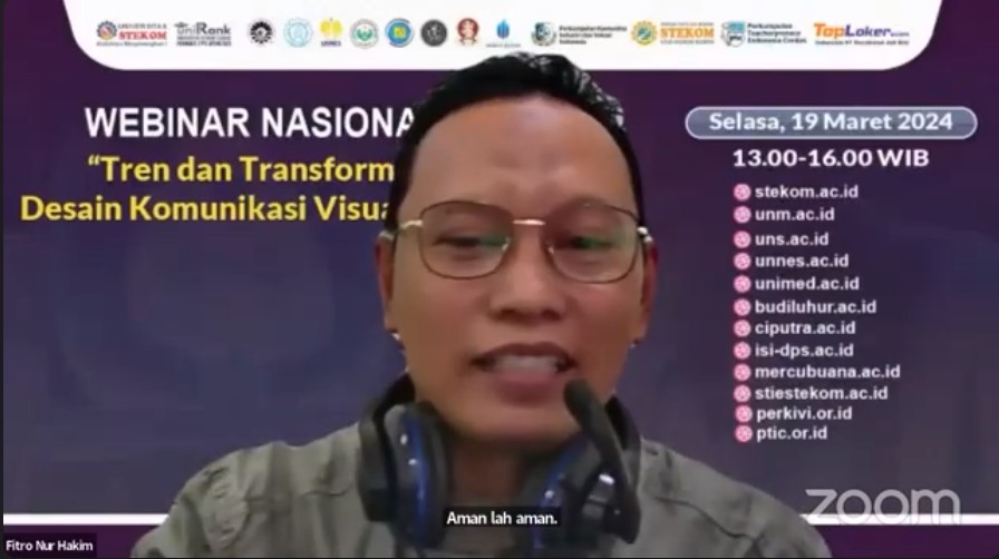 WEBINAR NASIONAL Tren dan Transformasi Desain Komunikasi Visual 2024