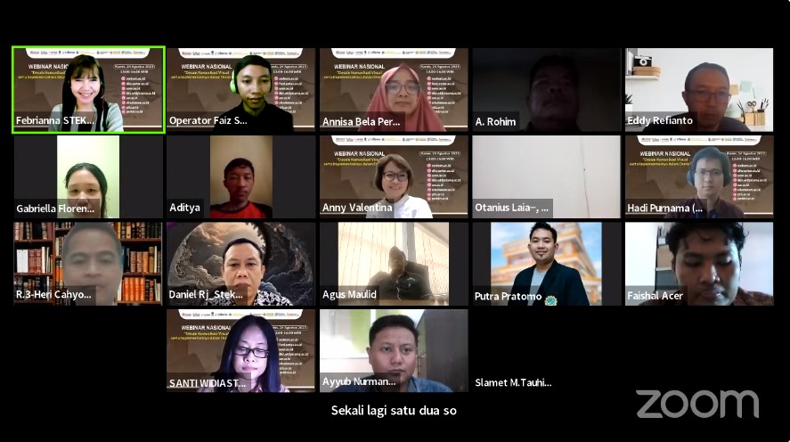 WEBINAR NASIONAL Desain Komunikasi Visual serta Implementasinya dalam Dunia Kerja