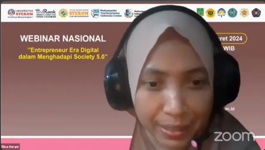 WEBINAR NASIONAL Entrepreneur Era Digital dalam Menghadapi Society 5.0