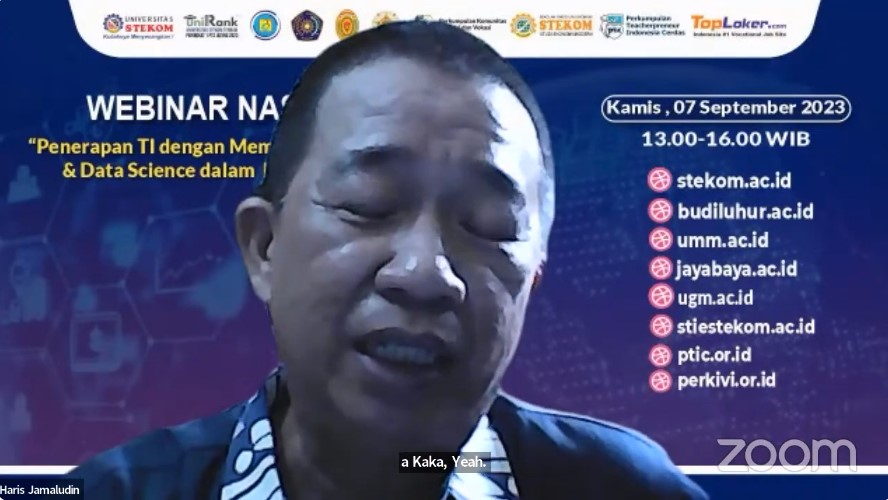 WEBINAR NASIONAL Penerapan TI dengan Memanfaatkan Big Data &amp; Data Science dalam Business Digital