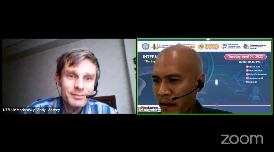 INTERNATIONAL WEBINAR The Implementation of Internet of thing in Society 5.0 Era