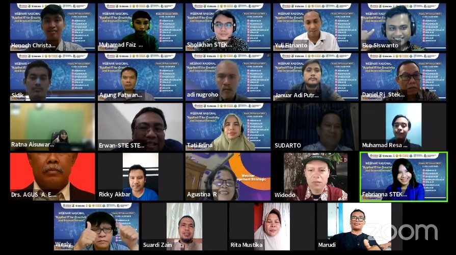 WEBINAR NASIONAL Applied IT for Creativity and Innovativeness