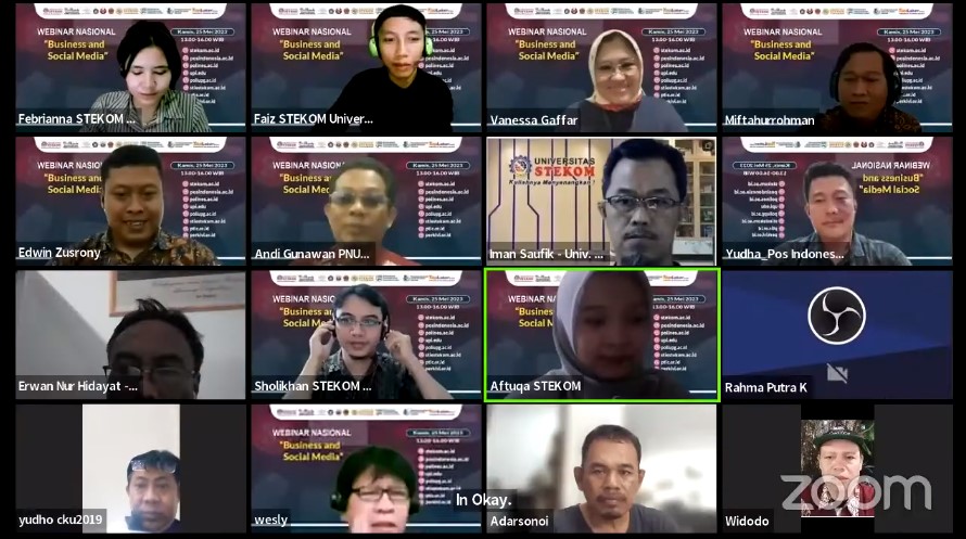 WEBINAR NASIONAL Business and Social Media