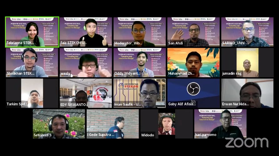 WEBINAR NASIONAL Creative and Innovative Design
