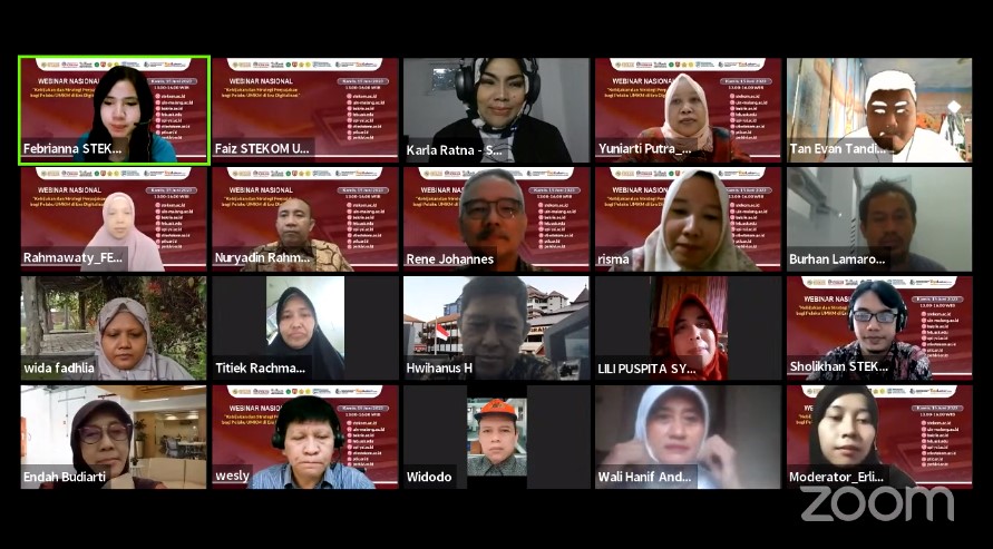 WEBINAR NASIONAL Kebijakan dan Strategi Perpajakan bagi Pelaku UMKM di Era Digitalisasi