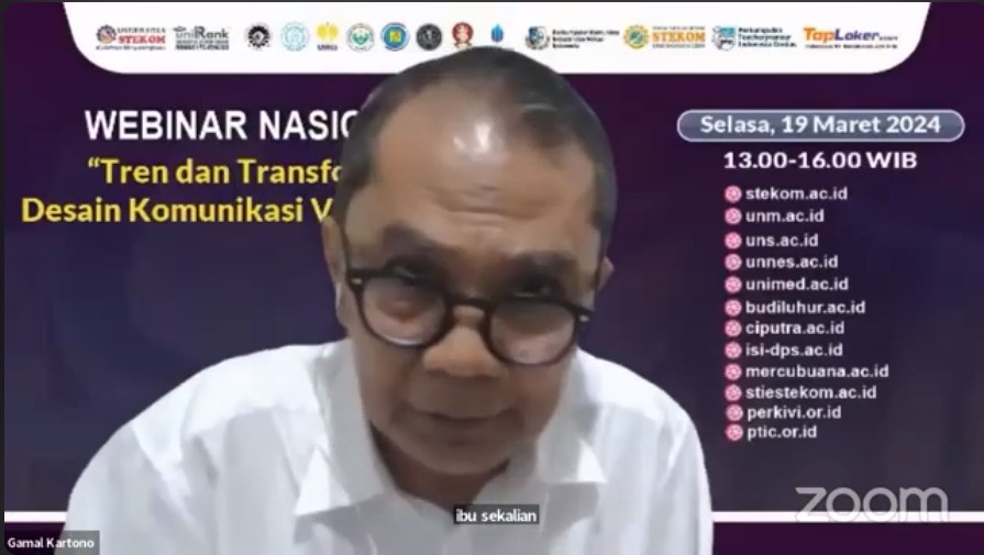 WEBINAR NASIONAL Tren dan Transformasi Desain Komunikasi Visual 2024