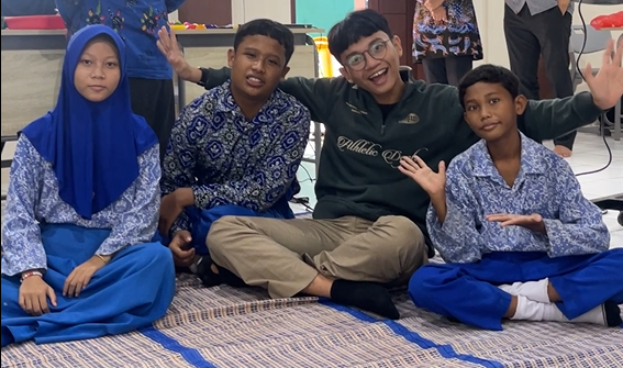 Naufal Rafif Adzaki dari SMA Negeri 5 Semarang Ikuti Kegiatan Kebekerjaan Inklusif di SLB Negeri Lasem