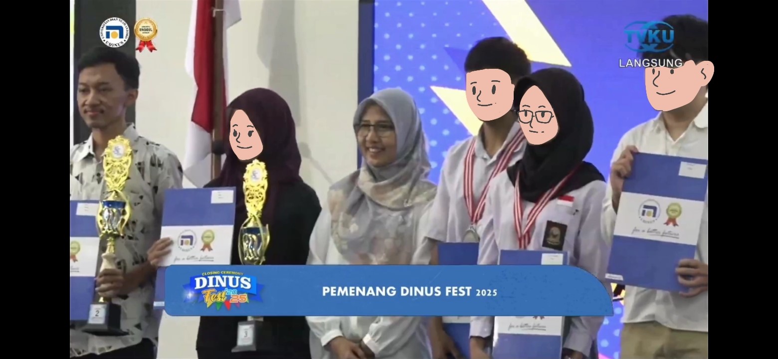 Penghargaan Mahasiswa dalam Inspiring Student Series ke-12 Universitas STEKOM dengan Naskah Karya “Tetap Produktif dan Kreatif”