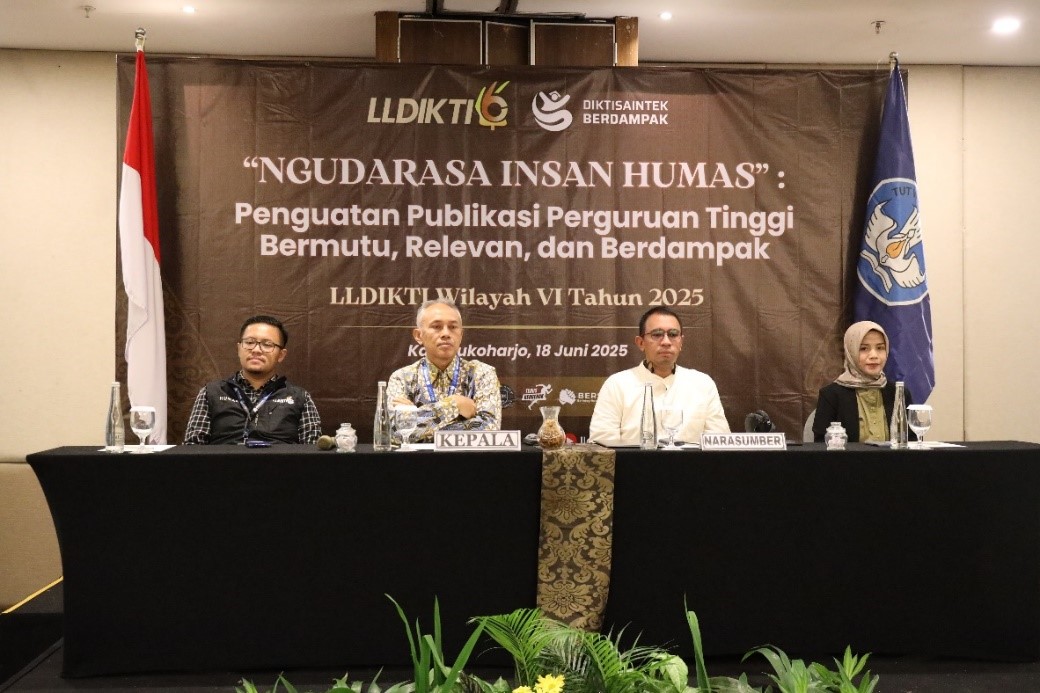 Perwakilan Universitas STEKOM Hadiri Acara "Ngudarasa Insan Humas" LLDIKTI Wilayah VI