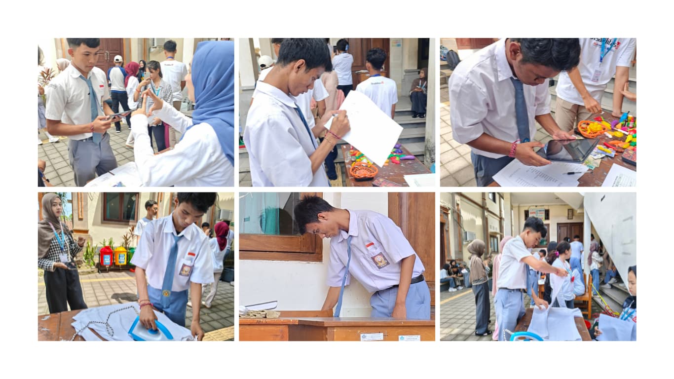 Siapkan Lulusan Siap Kerja, Universitas STEKOM Gelar Tes Kecakapan Kerja Berjenjang bagi Siswa SLB Negeri 1&2 Buleleng