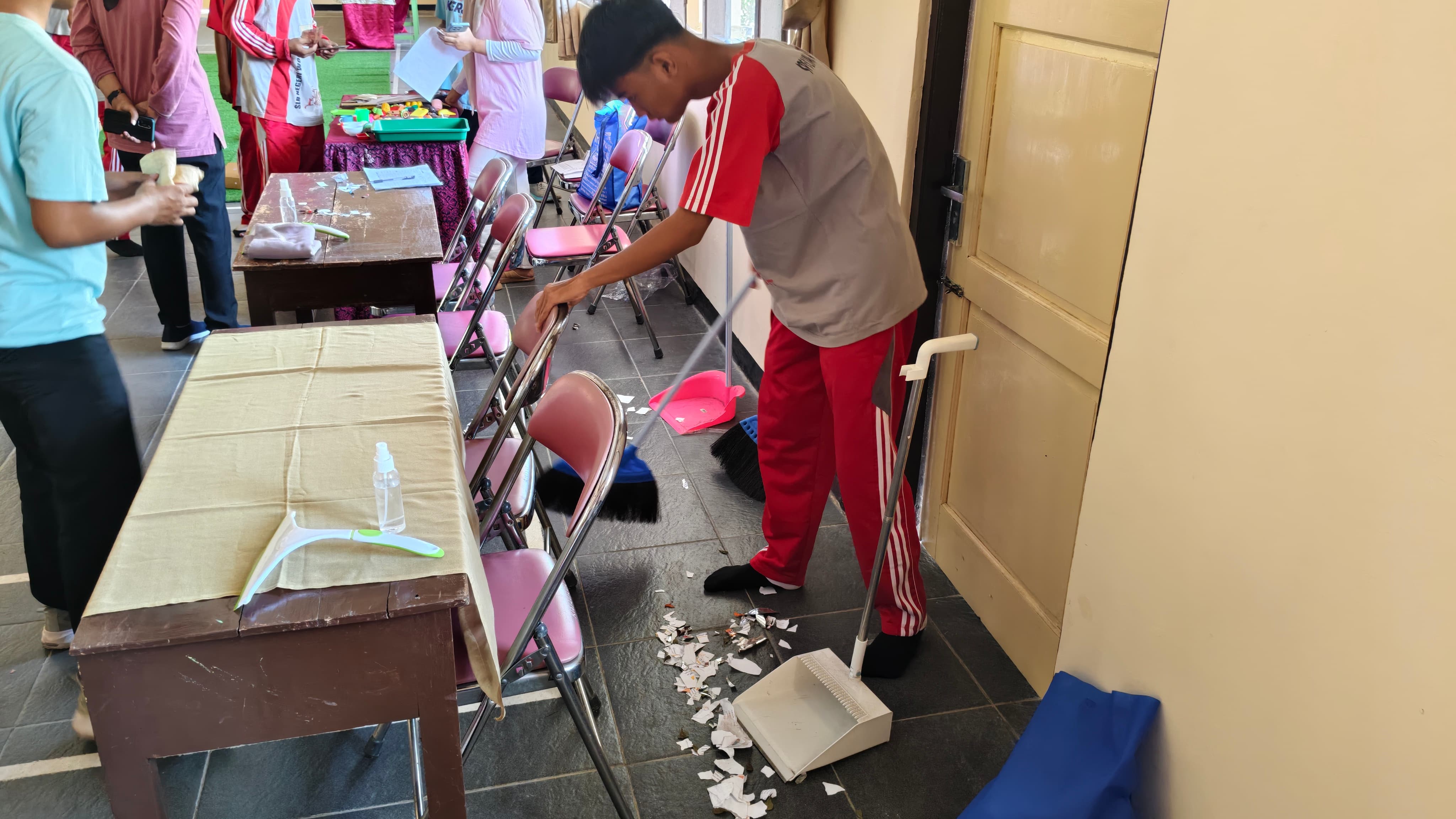 Tes Kecakapan Housekeeping bagi Siswa Disabilitas SLB Negeri Wonogiri